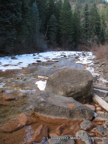 Hermosa Creek in Late November, 2012